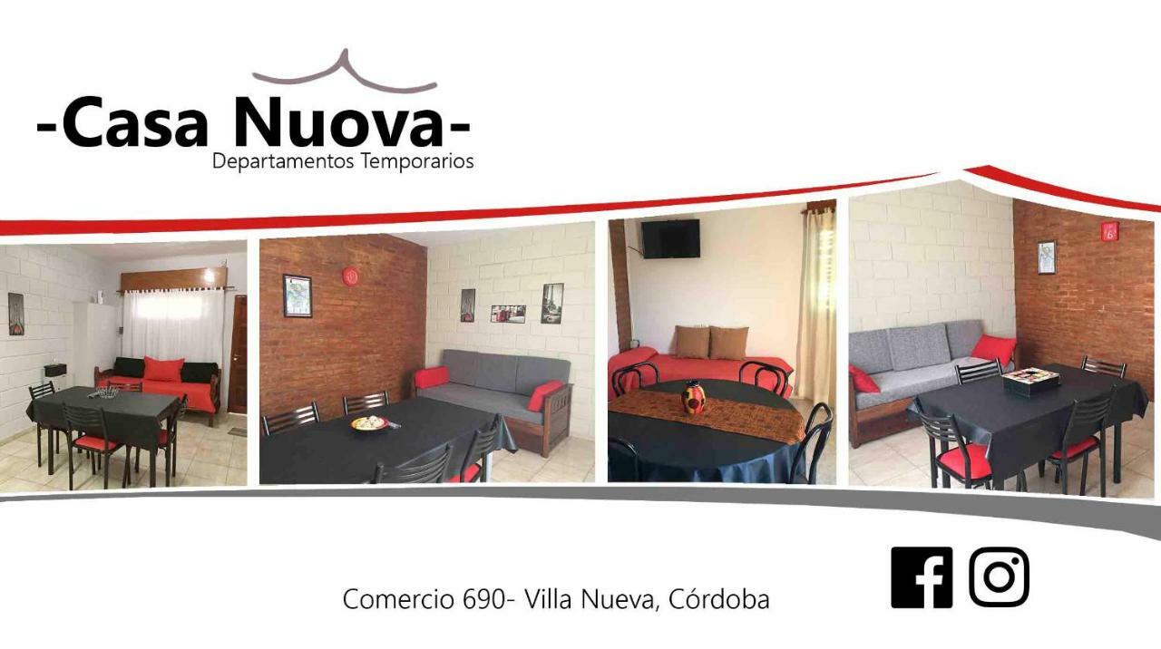 Casa Nuova Depto Uno Lägenhet Villa María Exteriör bild